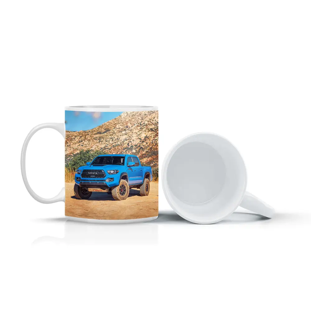 Toyota Tacoma TRD Blue Truck Dirt Trail – Mugs