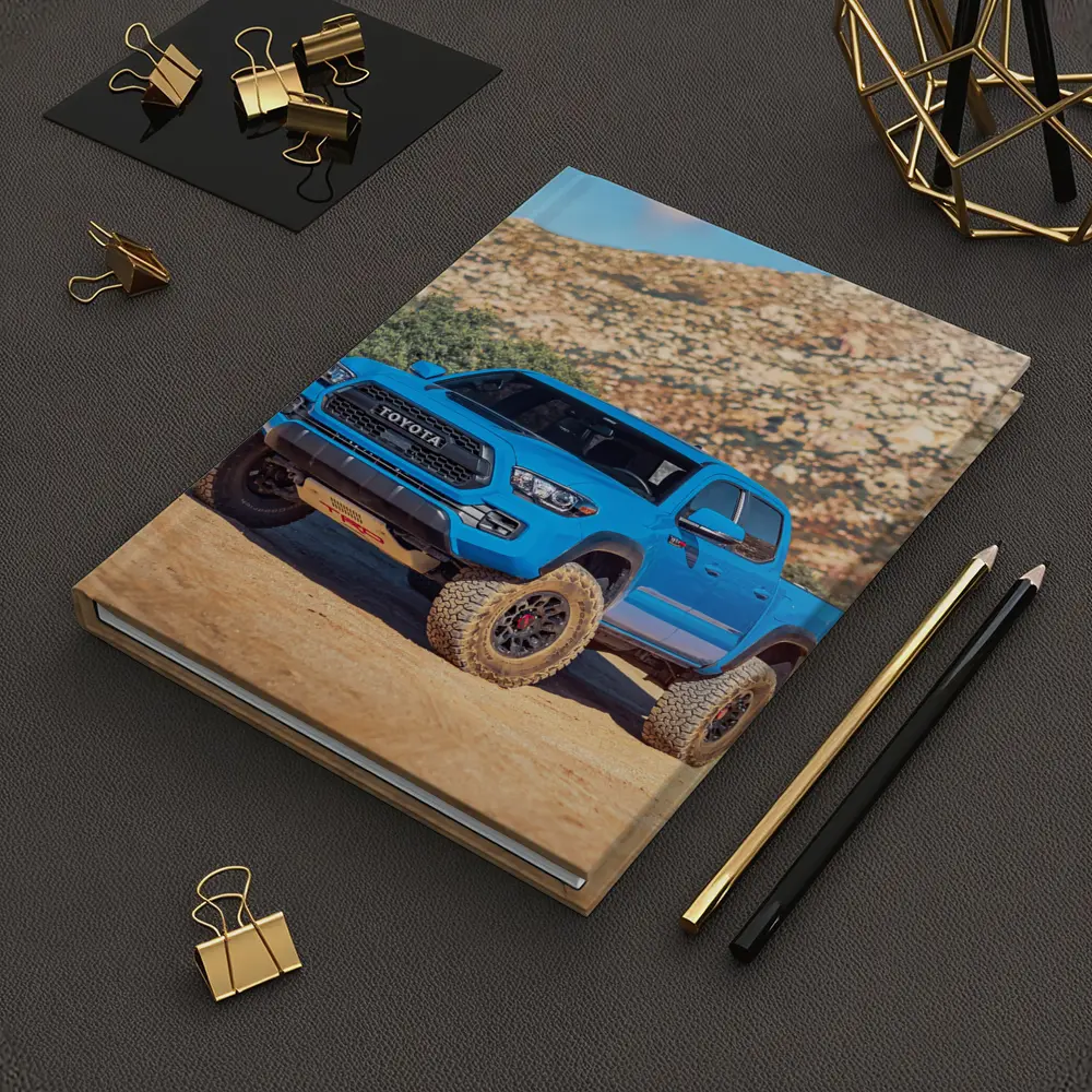 Toyota Tacoma TRD Blue Truck Dirt Trail – Notebooks