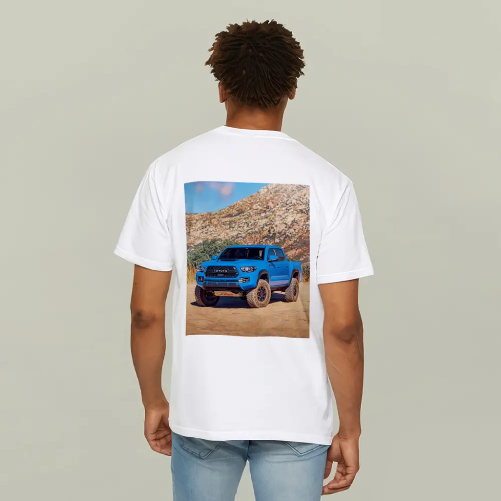 Toyota Tacoma TRD Blue Truck Dirt Trail – T-Shirts