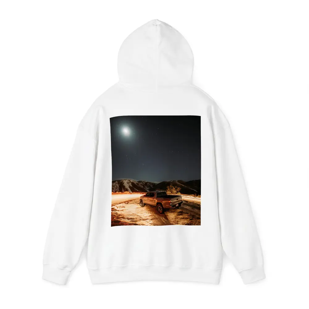 Toyota Tacoma Under Starry Mountain Night Sky – Hoodies