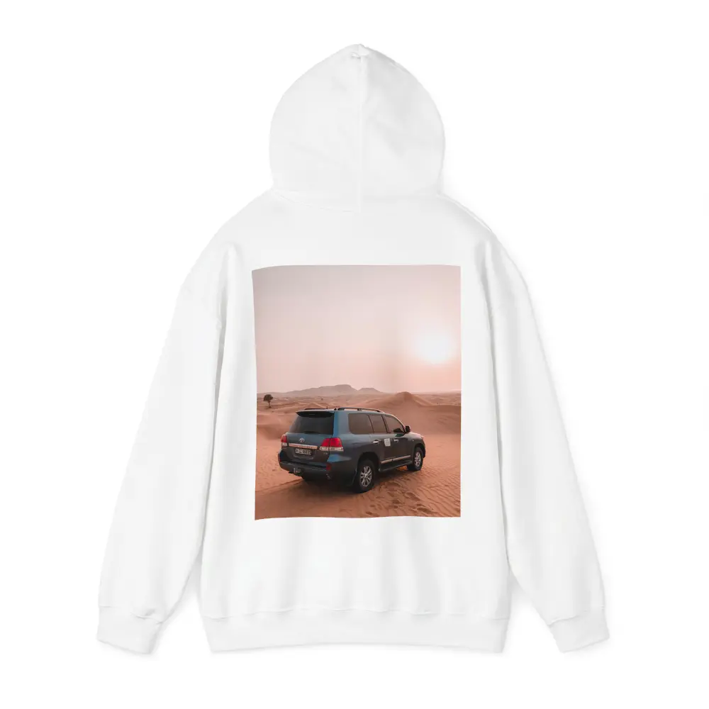 Toyota Land Cruiser Desert Sand Dunes Sunset – Hoodies