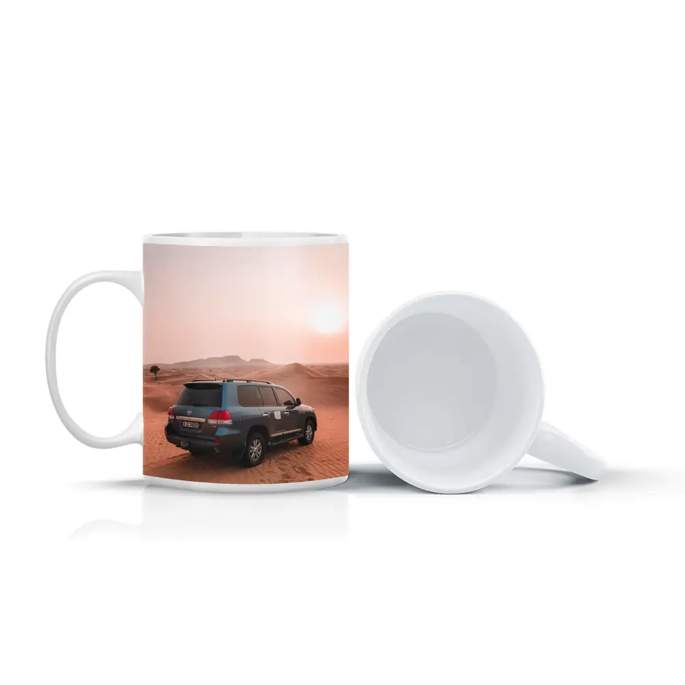 Toyota Land Cruiser Desert Sand Dunes Sunset – Mugs