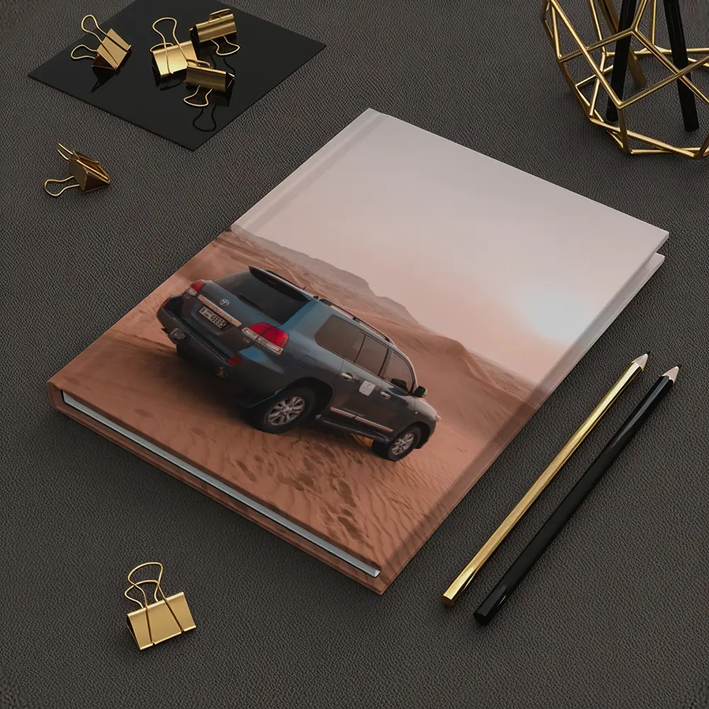 Toyota Land Cruiser Desert Sand Dunes Sunset – Notebooks