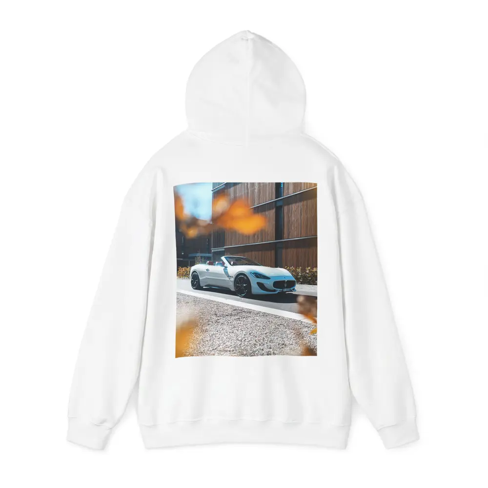 Maserati GranTurismo Convertible White Urban Street – Hoodies
