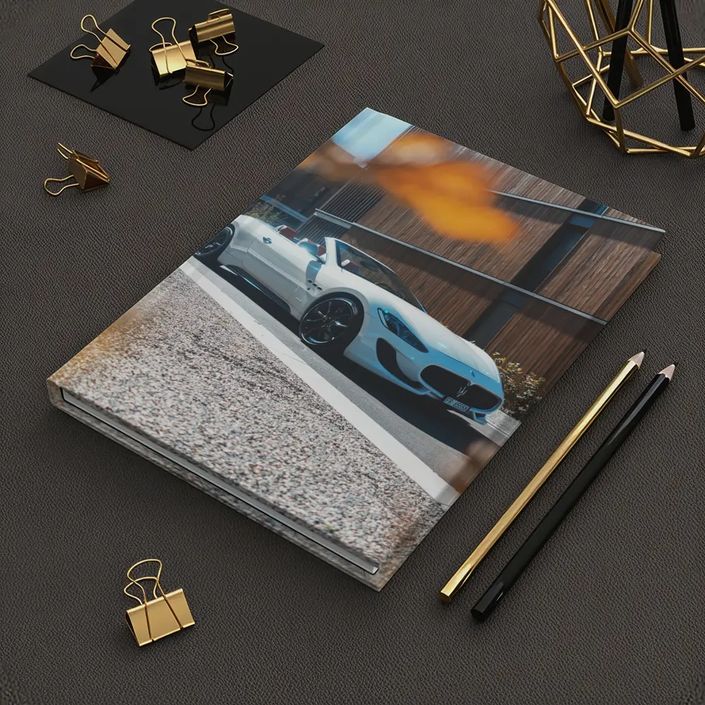 Maserati GranTurismo Convertible White Urban Street – Notebooks