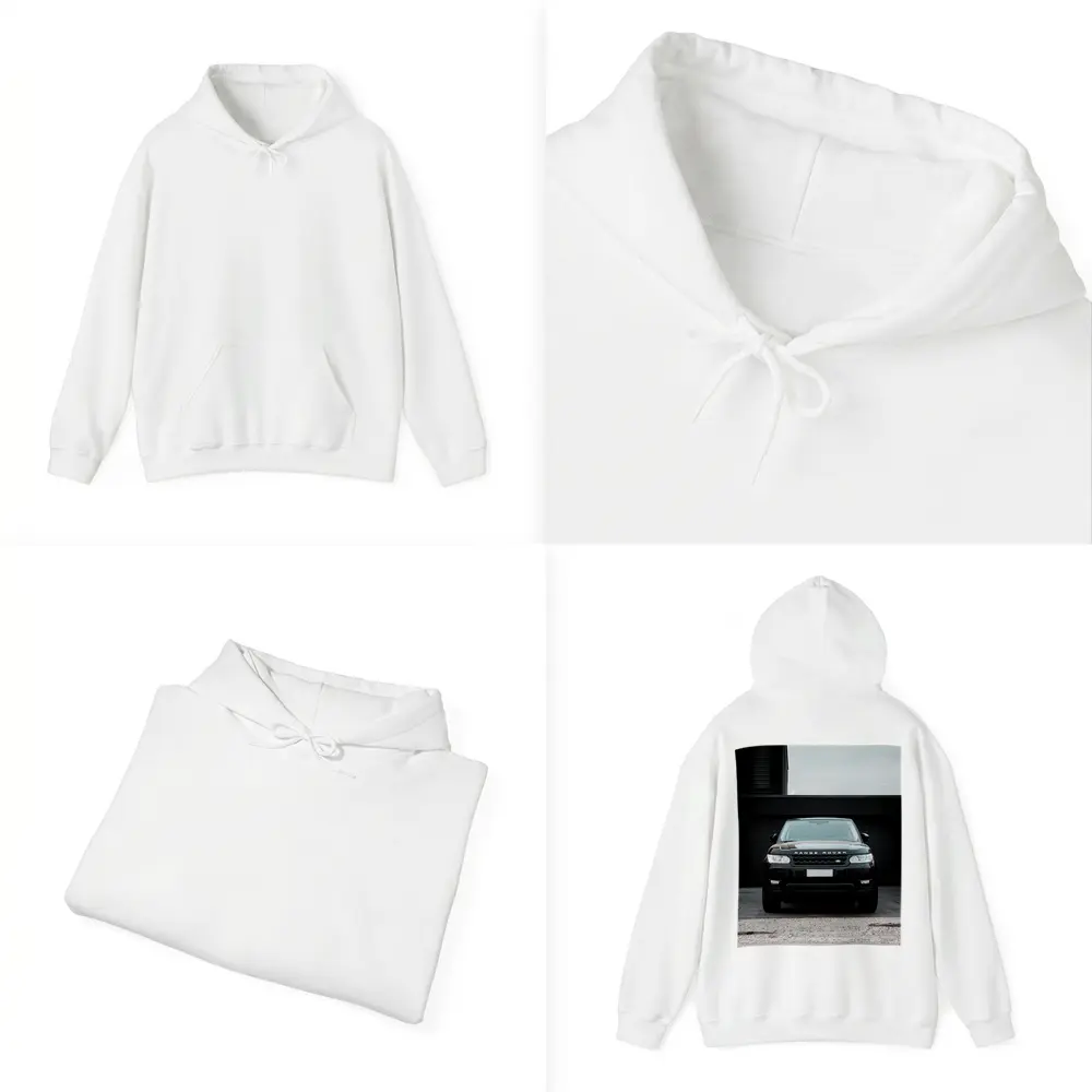 Black Range Rover Sport Front View – Hoodies