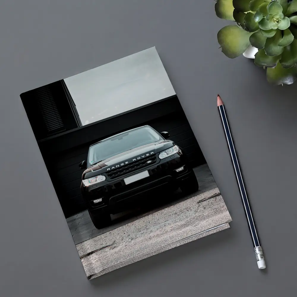 Black Range Rover Sport Front View – Notebooks