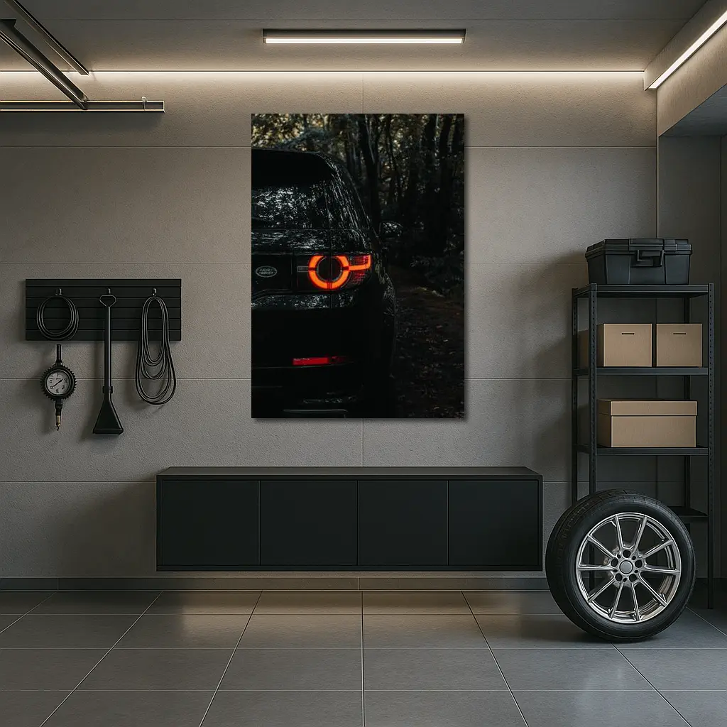 Land Rover Discovery Sport Dark Forest Night – Wall Art