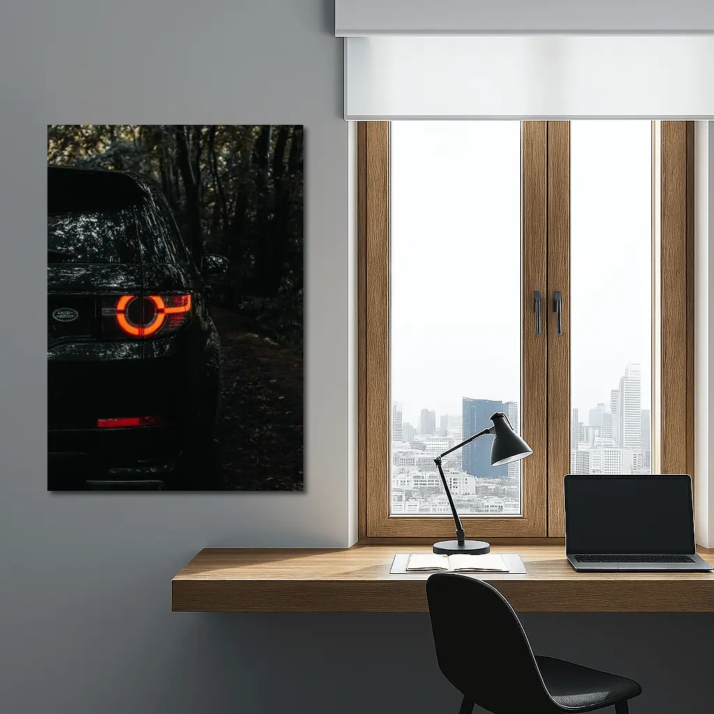 Land Rover Discovery Sport Dark Forest Night – Wall Art