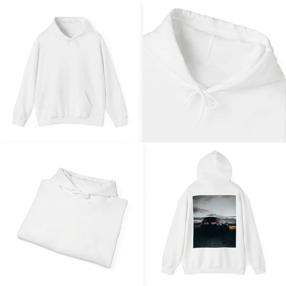 Black Land Rover Discovery Moody Dusk Sky – Hoodies