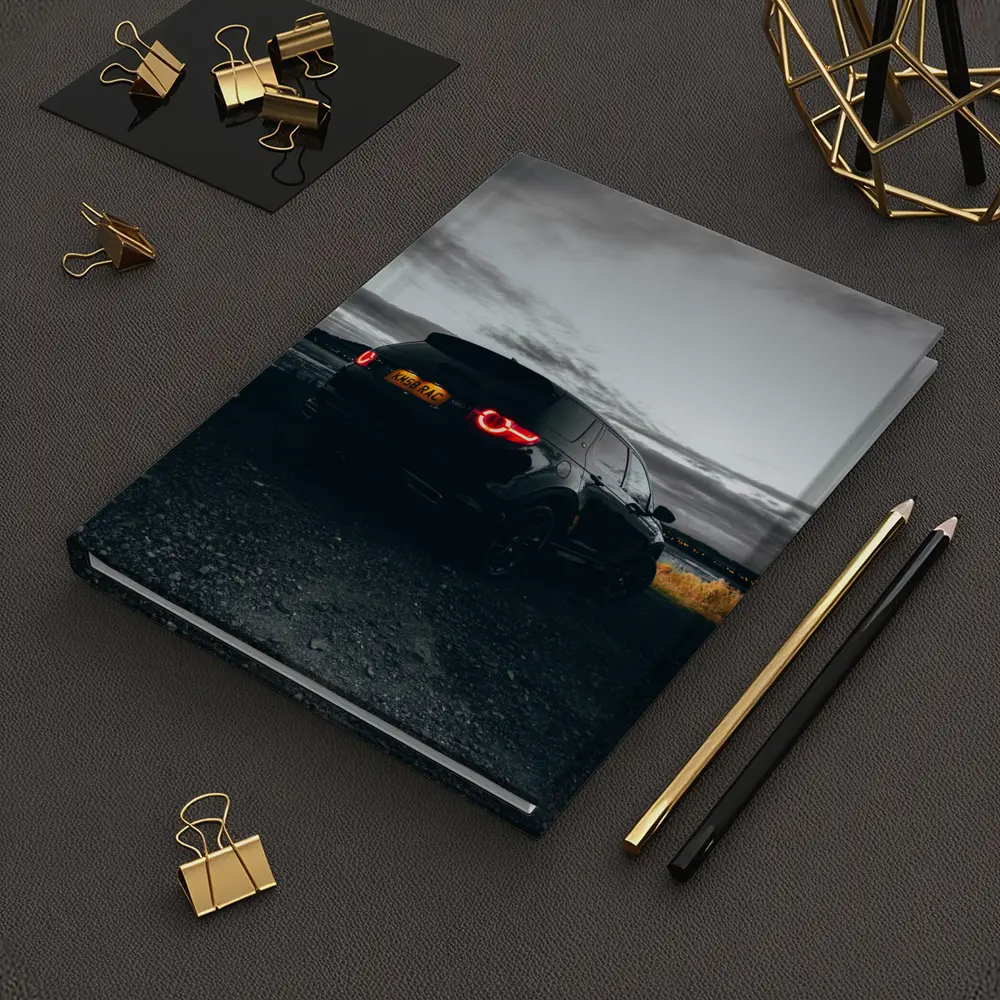 Black Land Rover Discovery Moody Dusk Sky – Notebooks