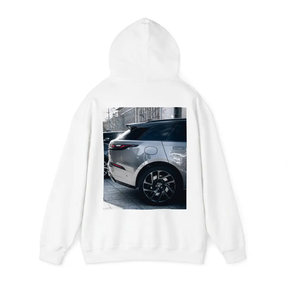 Range Rover Velar Silver SUV Urban Street – Hoodies