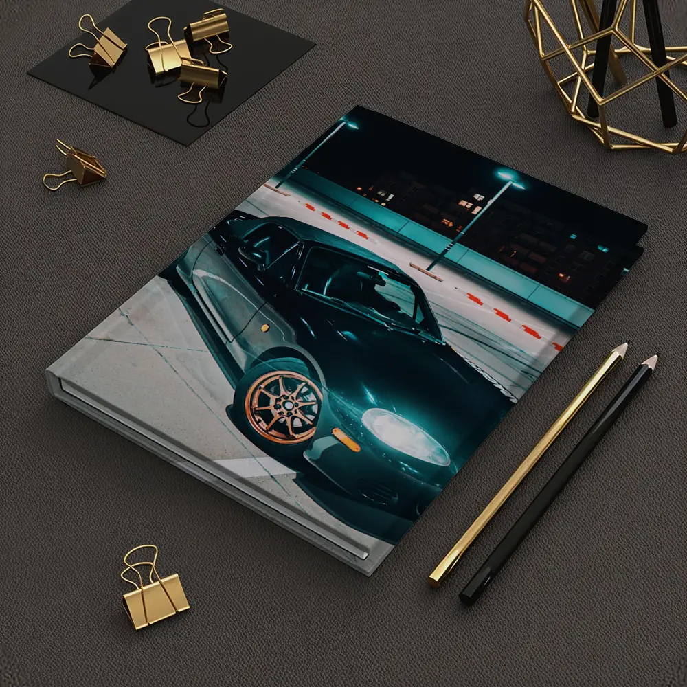 Mazda MX-5 Night Parking Lot Dark – Notebooks