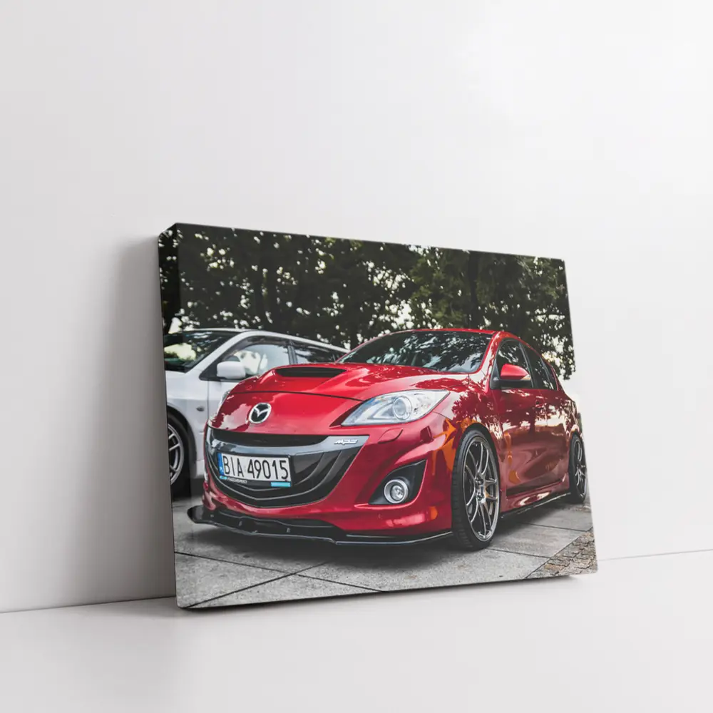 Mazda Mazda 3 MPS Red Stance Meet – Wall Art