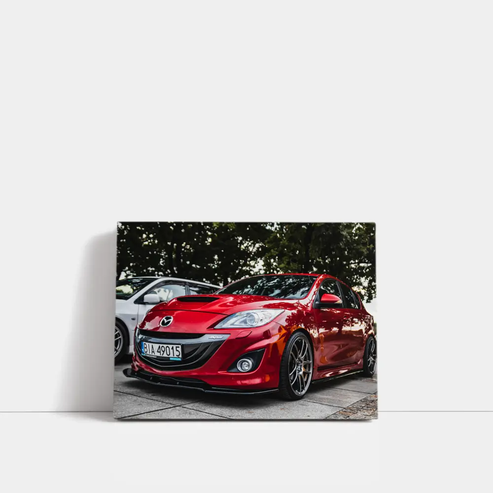Mazda Mazda 3 MPS Red Stance Meet – Wall Art