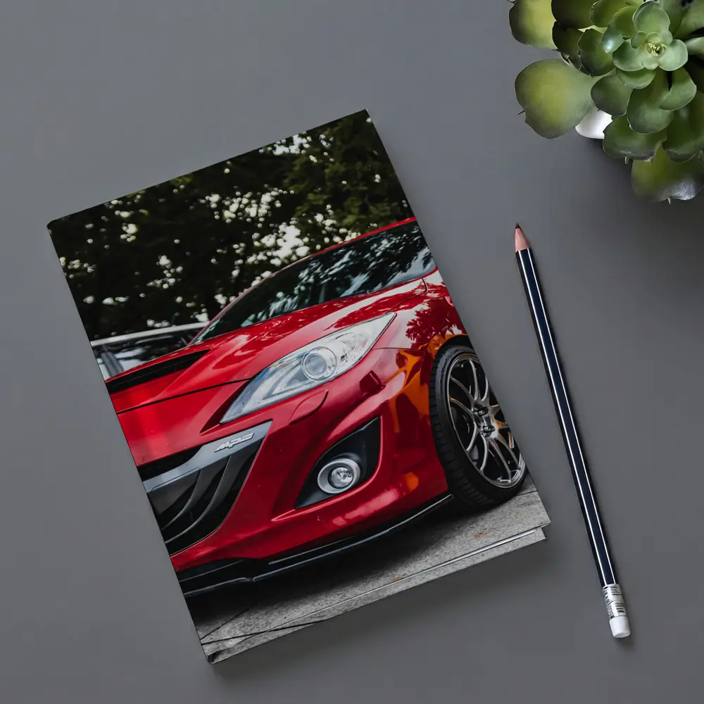 Mazda MazdaSpeed Three Red Stance Meet – Notebooks