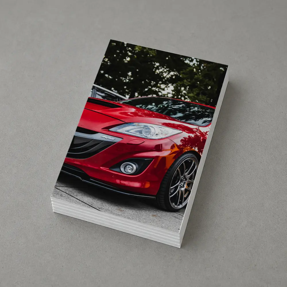 Mazda MazdaSpeed Three Red Stance Meet – Postcards