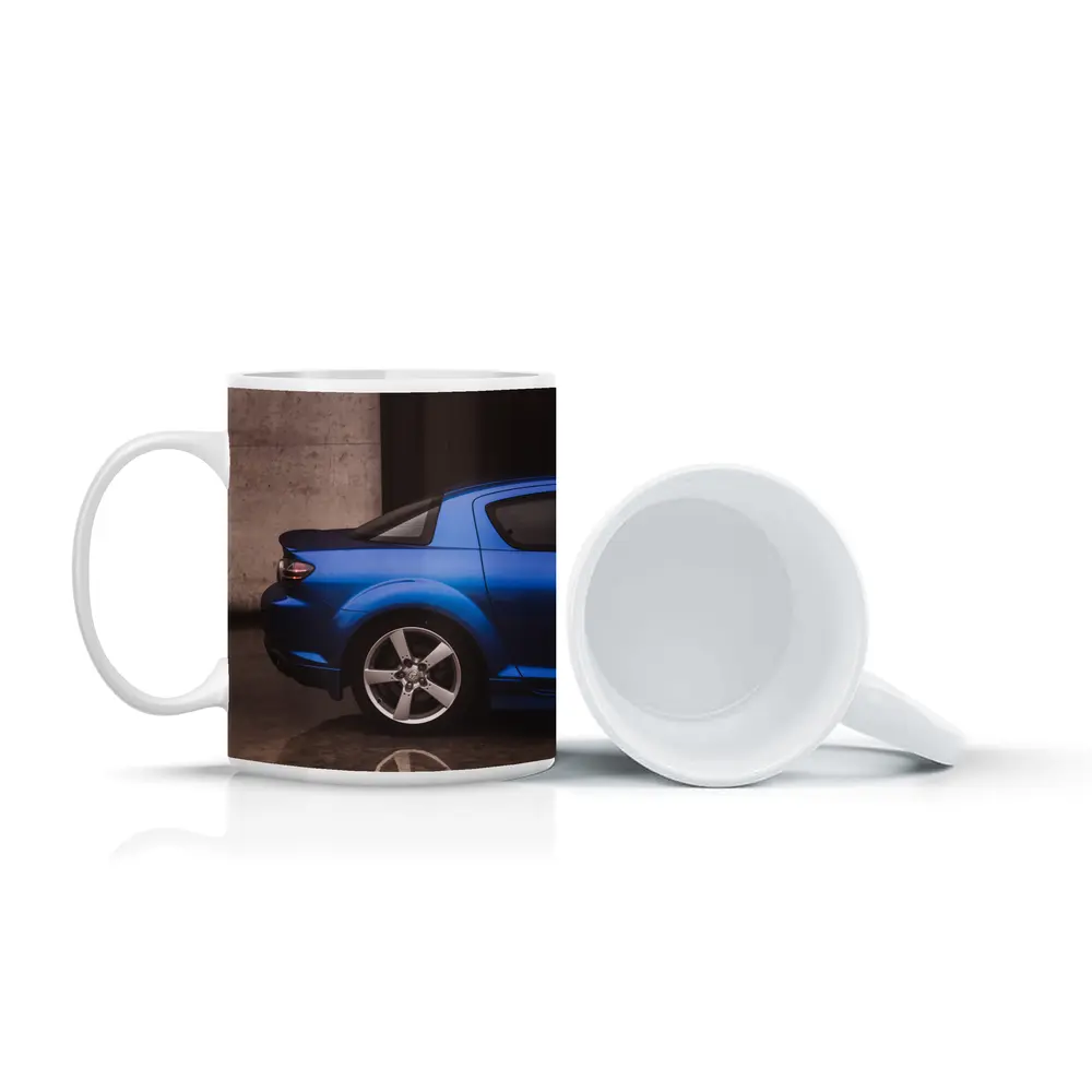 Mazda RX-8 Blue Rear Garage Setting – Mugs