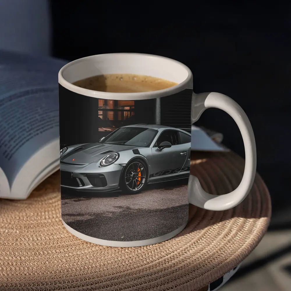 Porsche 911 GT3 RS Silver Street – Mugs