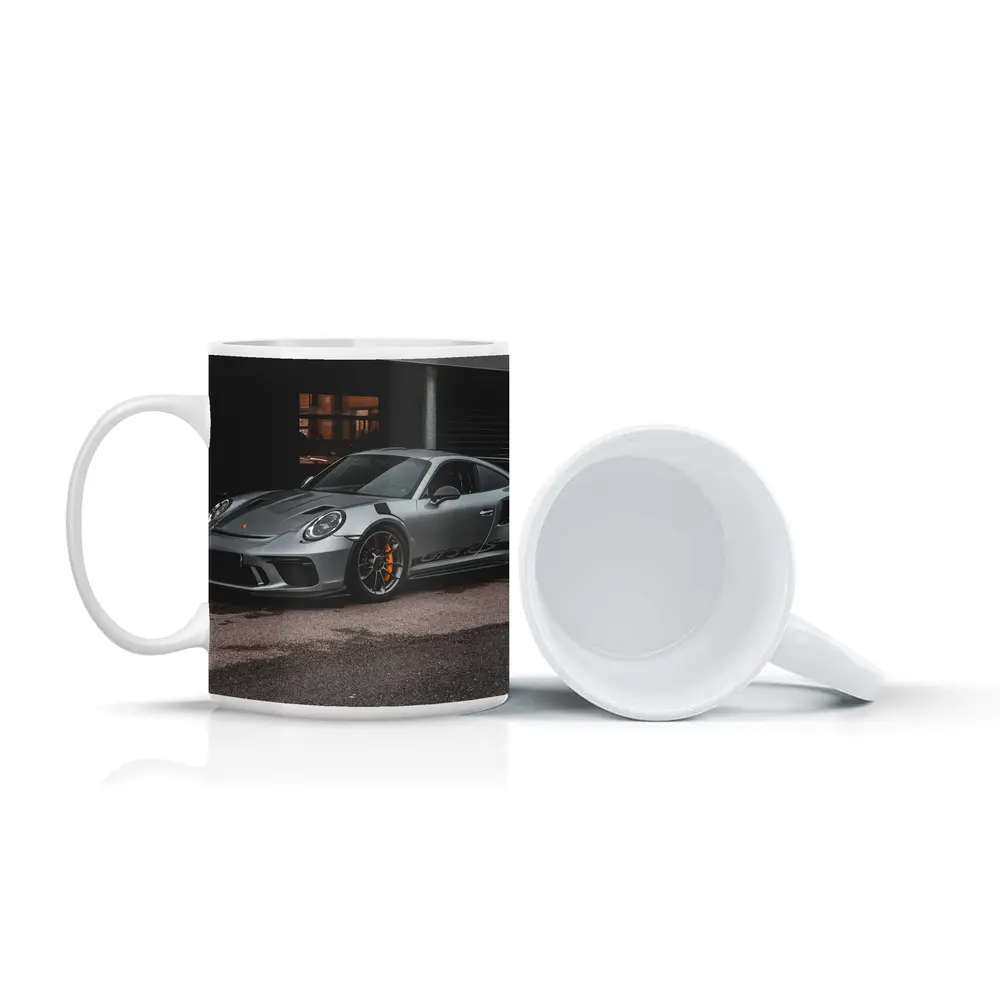 Porsche 911 GT3 RS Silver Street – Mugs