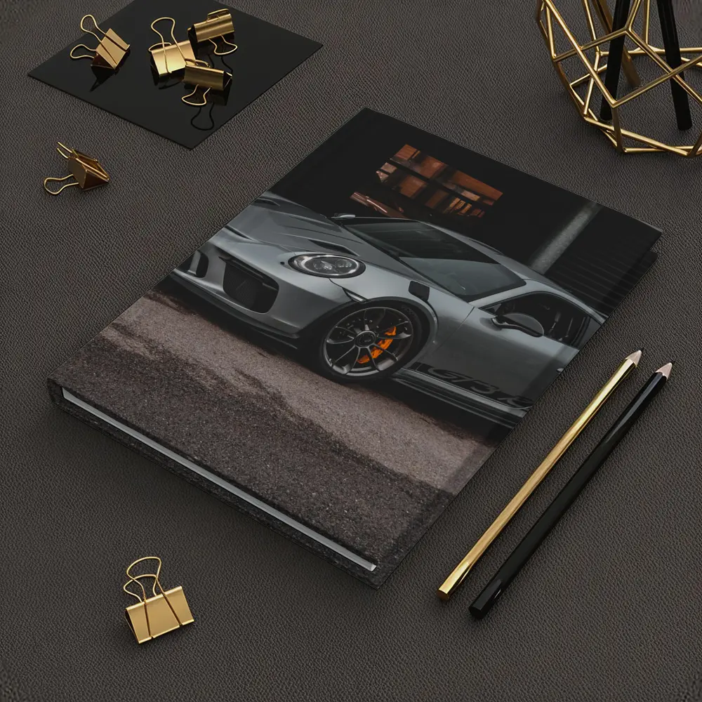 Porsche 911 GT3 RS Silver Street – Notebooks