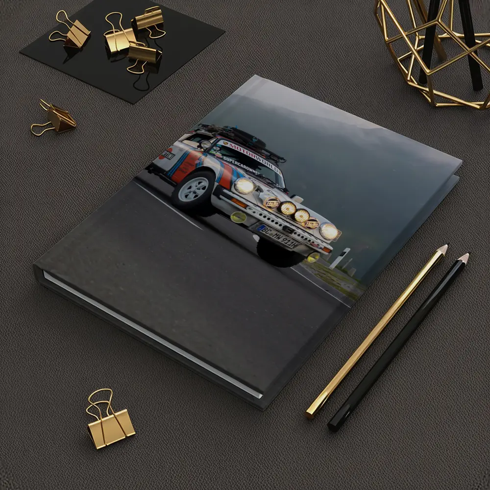 Porsche 911 Rally Car Mountain Road – Notebooks