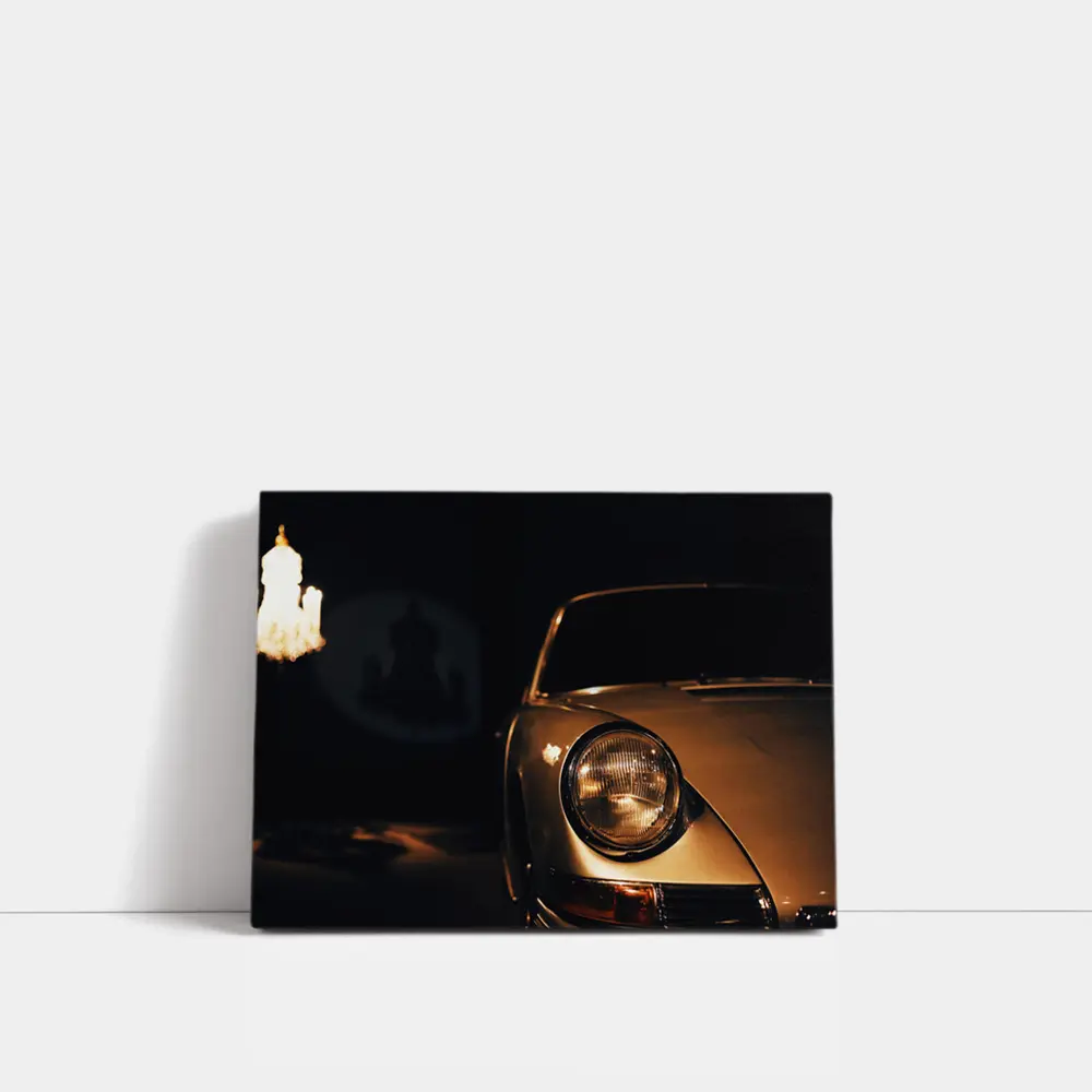Porsche 911 Classic Front Low Light Interior – Wall Art