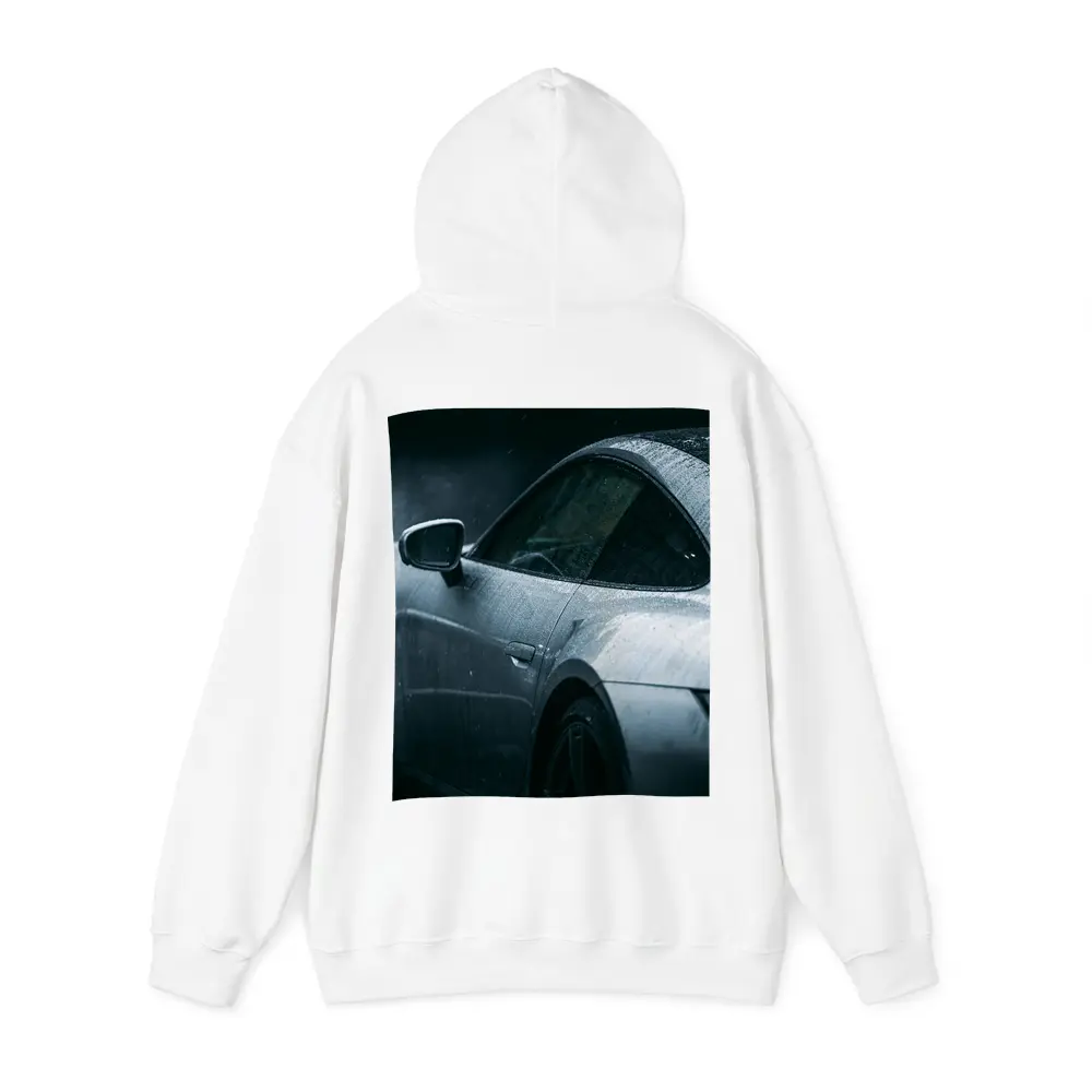 Porsche 911 Silver Rain Wet Dark – Hoodies