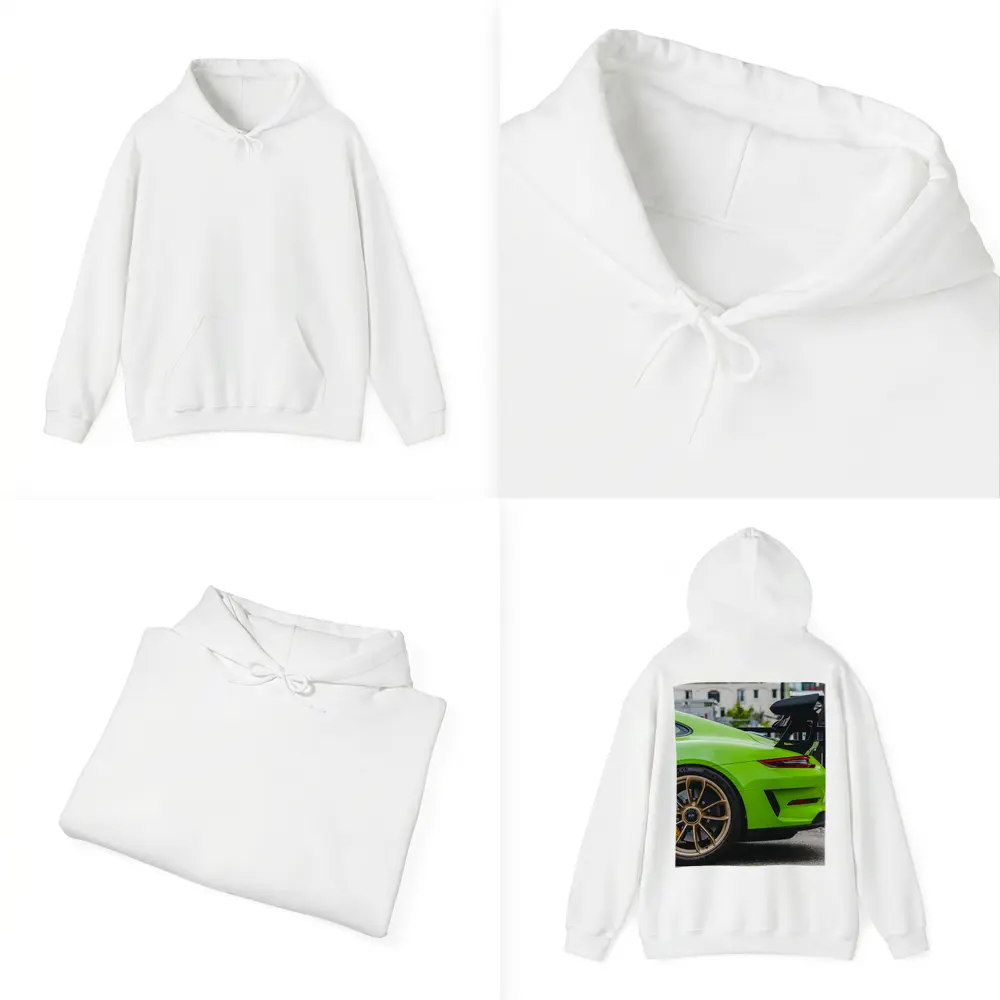 Porsche 911 GT3 RS Lizard Green Street – Hoodies