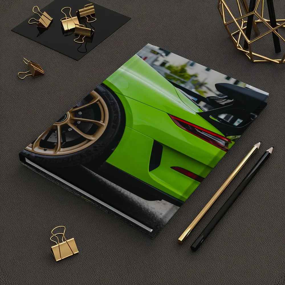 Porsche 911 GT3 RS Lizard Green Street – Notebooks