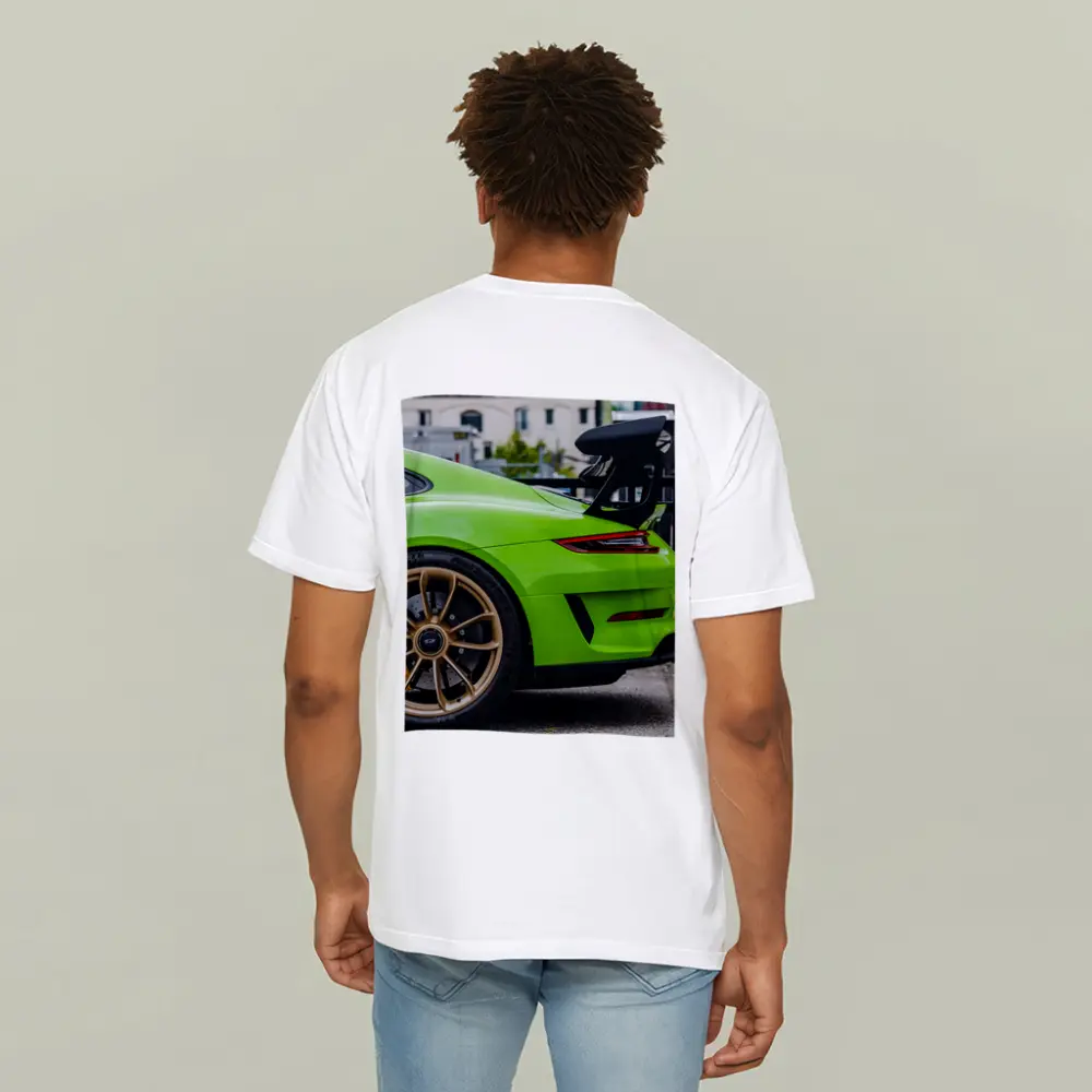 Porsche 911 GT3 RS Lizard Green Street – T-Shirts