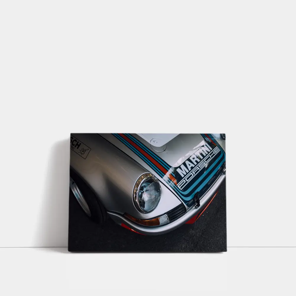 Porsche 911 Martini Racing Livery Close Up – Wall Art