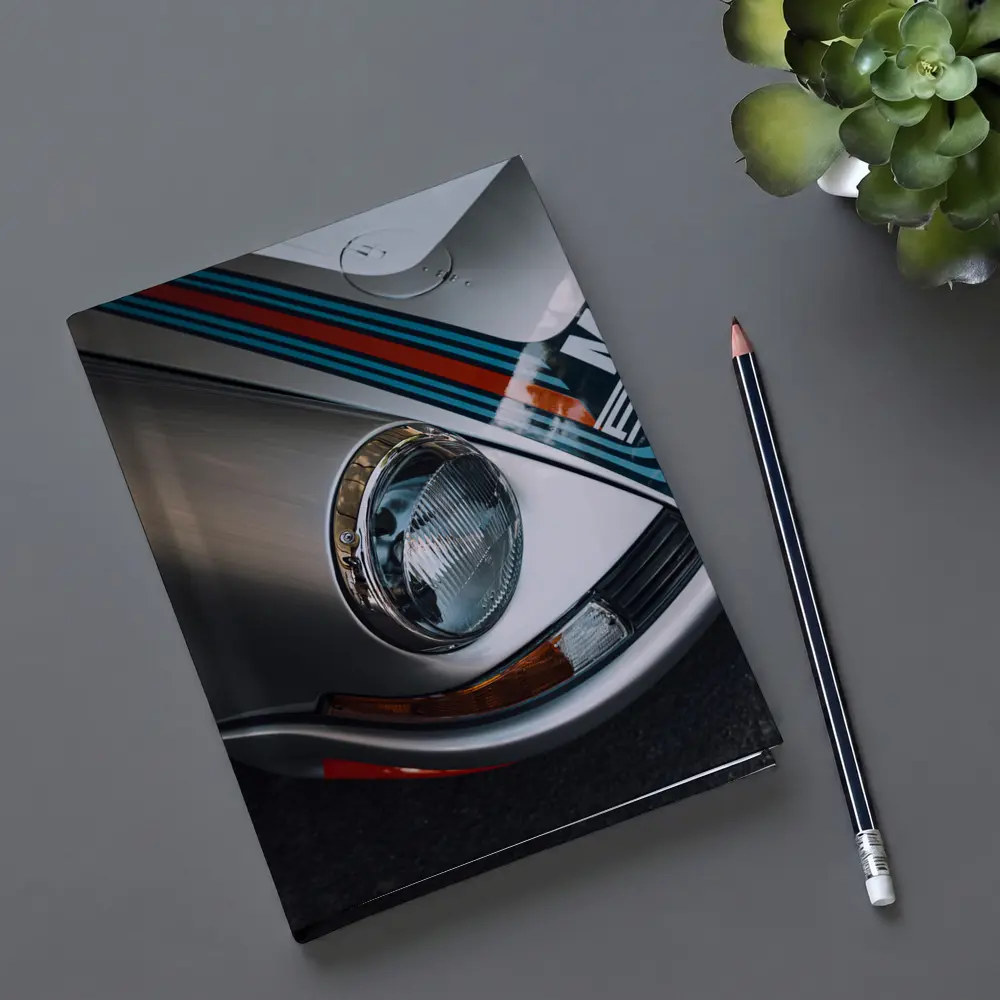 Porsche 911 Martini Racing Livery Close Up – Notebooks
