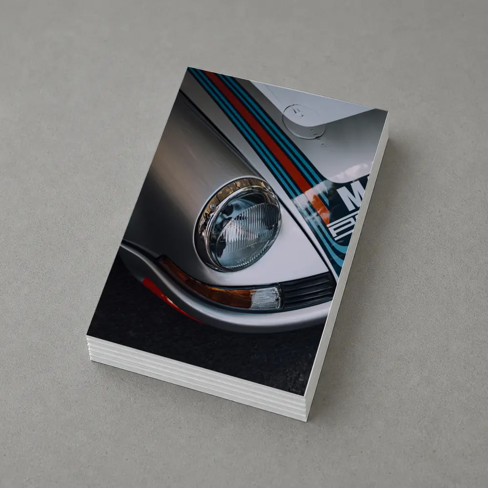 Porsche 911 Martini Racing Livery Close Up – Postcards