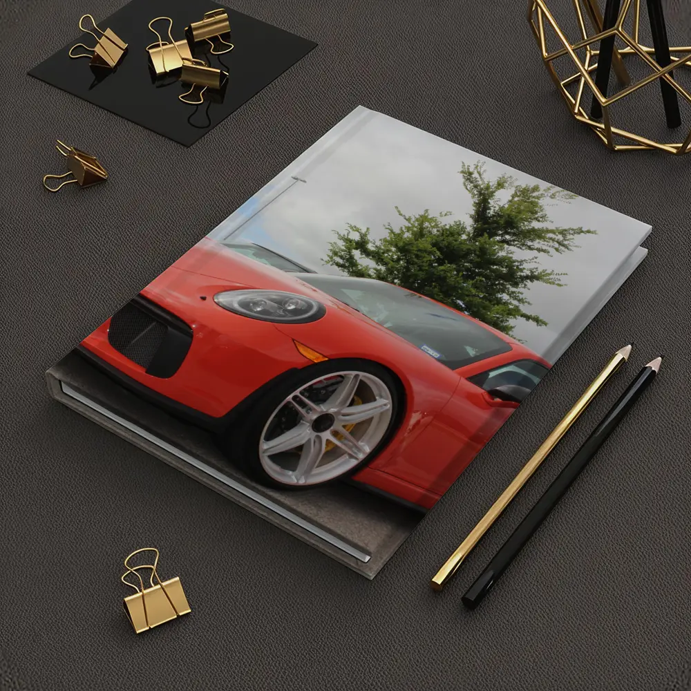 Porsche 911 GT3 Red Parking Lot – Notebooks