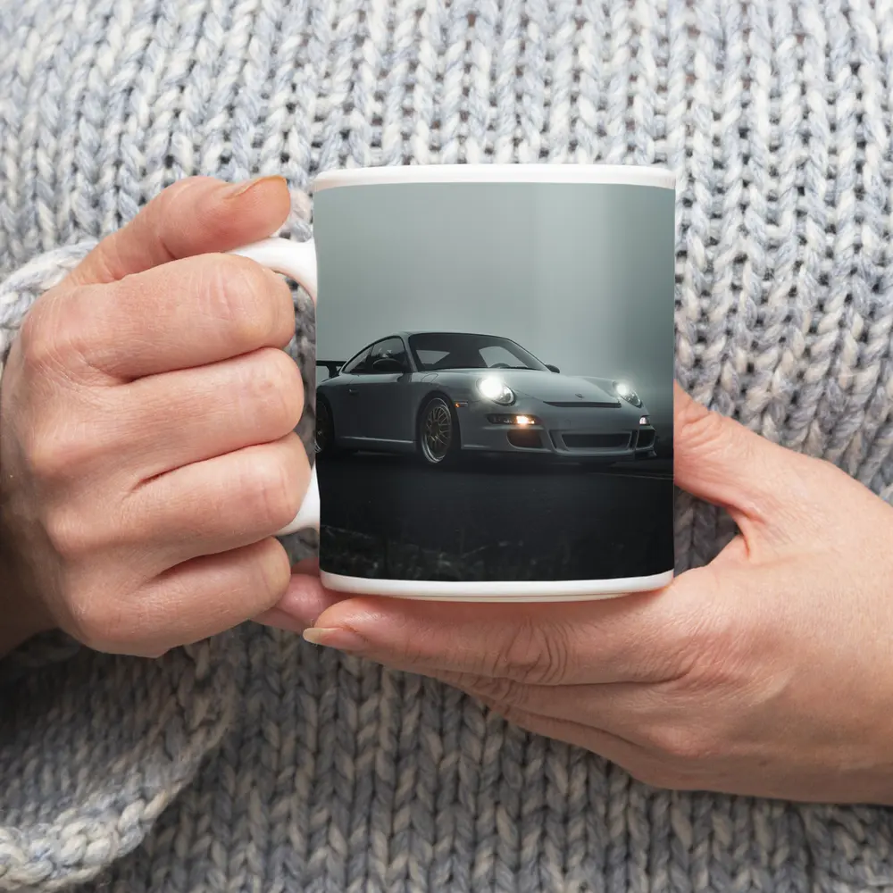 Porsche 911 GT3 Foggy Road Gray – Mugs