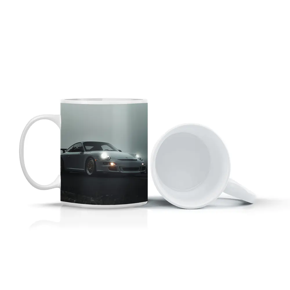 Porsche 911 GT3 Foggy Road Gray – Mugs