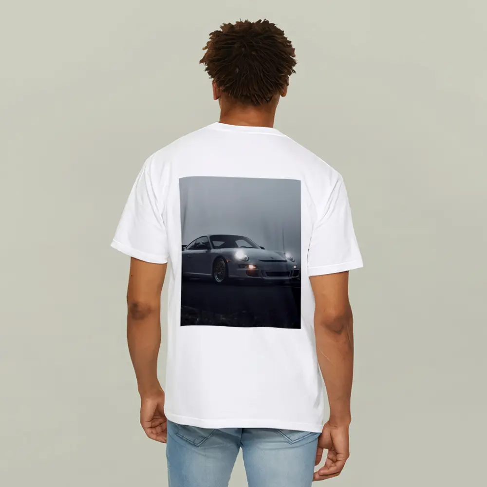 Porsche 911 GT3 Foggy Road Gray – T-Shirts