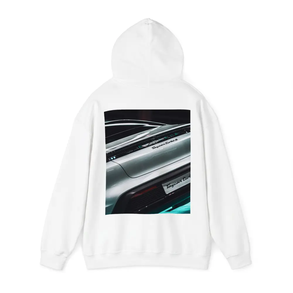 Porsche Taycan Turbo S Rear Detail – Hoodies