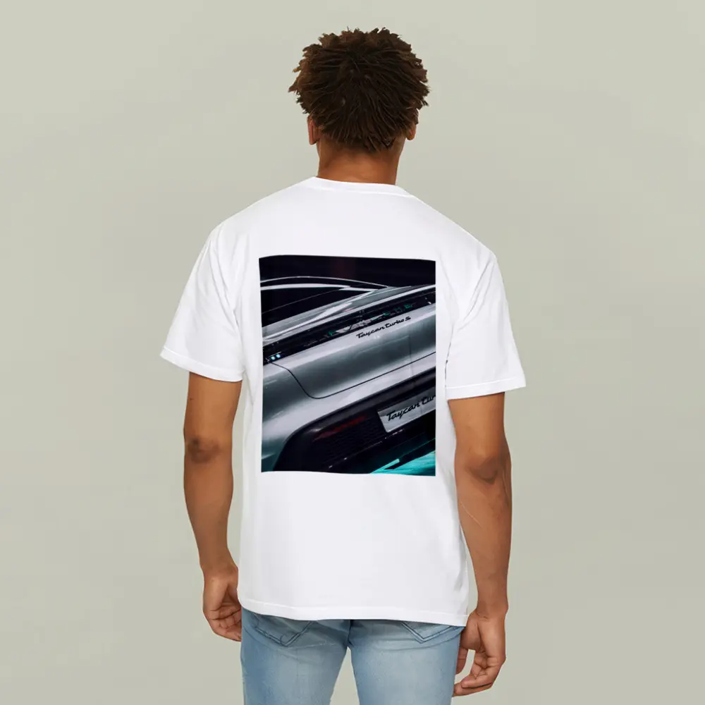 Porsche Taycan Turbo S Rear Detail – T-Shirts