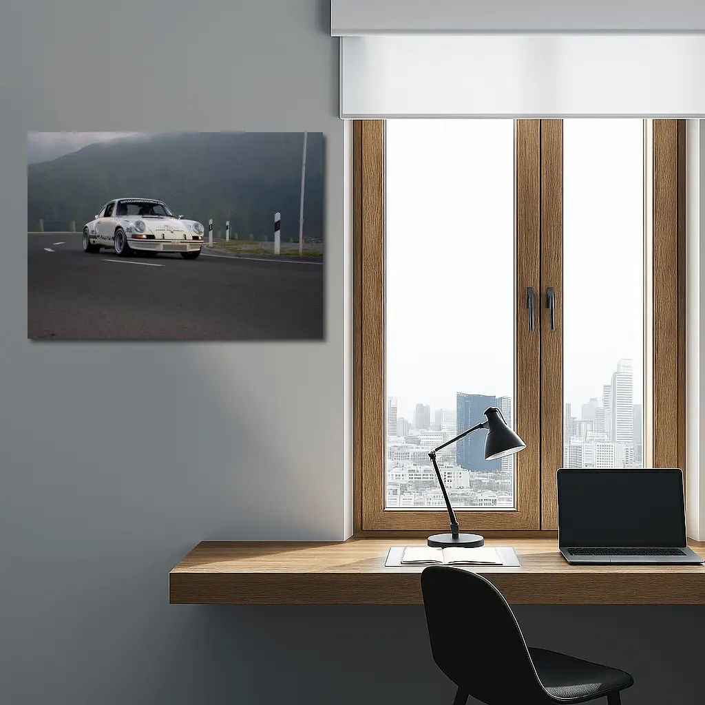 Porsche 911 White Mountain Road Rally – Wall Art