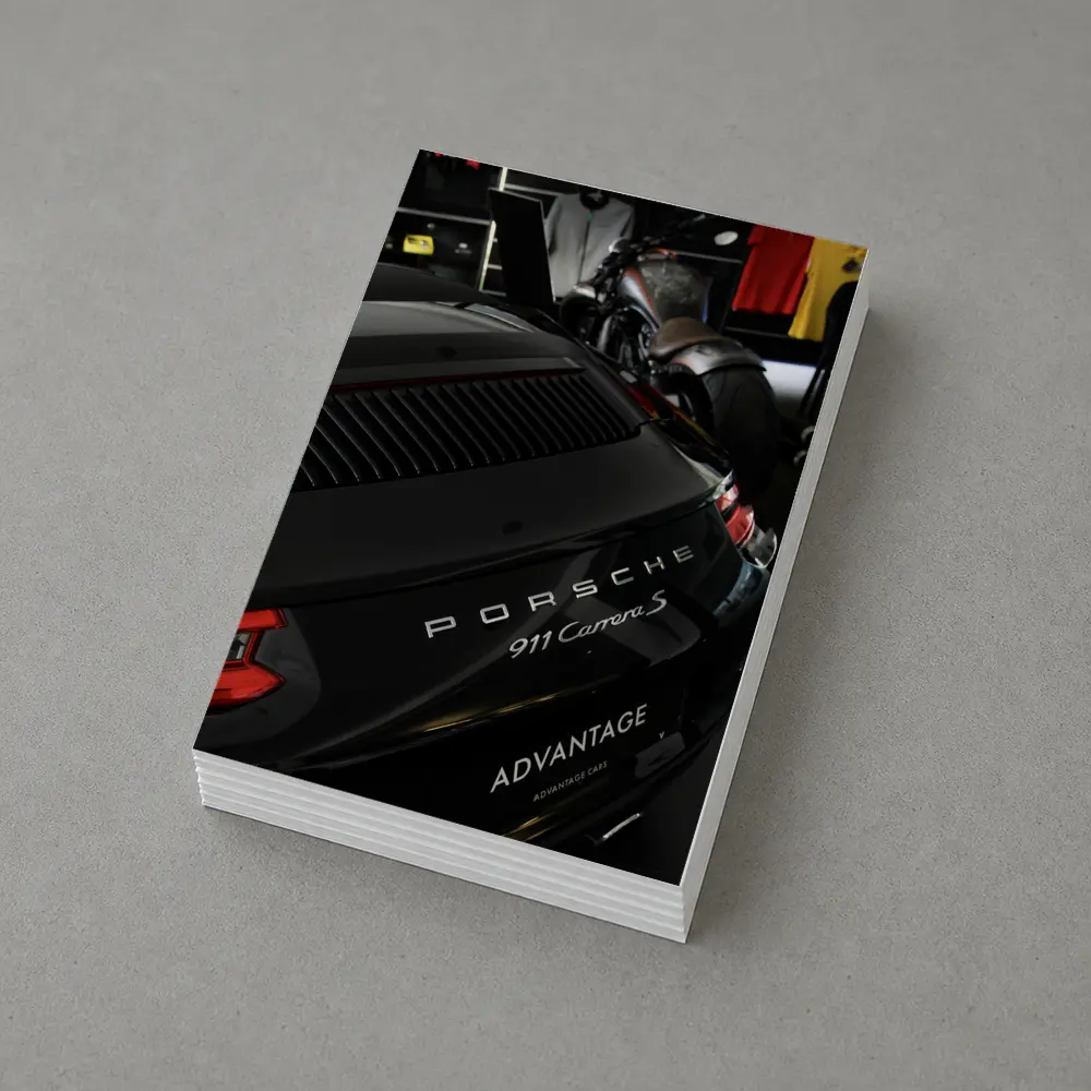 Porsche 911 Carrera S Black Rear Detail – Postcards