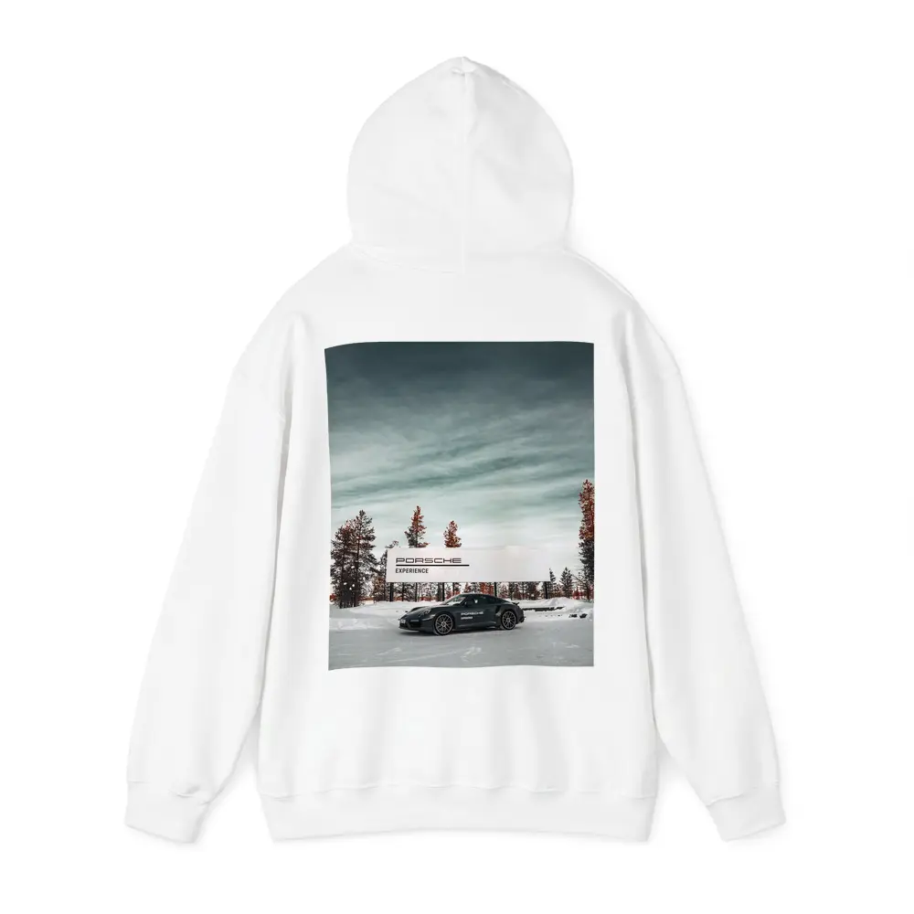 Porsche 911 Turbo Snow Winter Scene – Hoodies