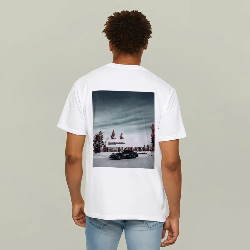 Porsche 911 Turbo Snow Winter Scene – T-Shirts