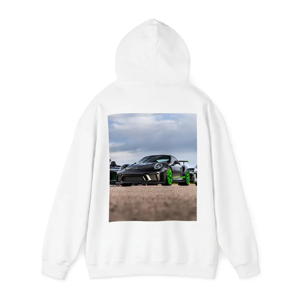 Porsche GT RS Black Green Track Day – Hoodies