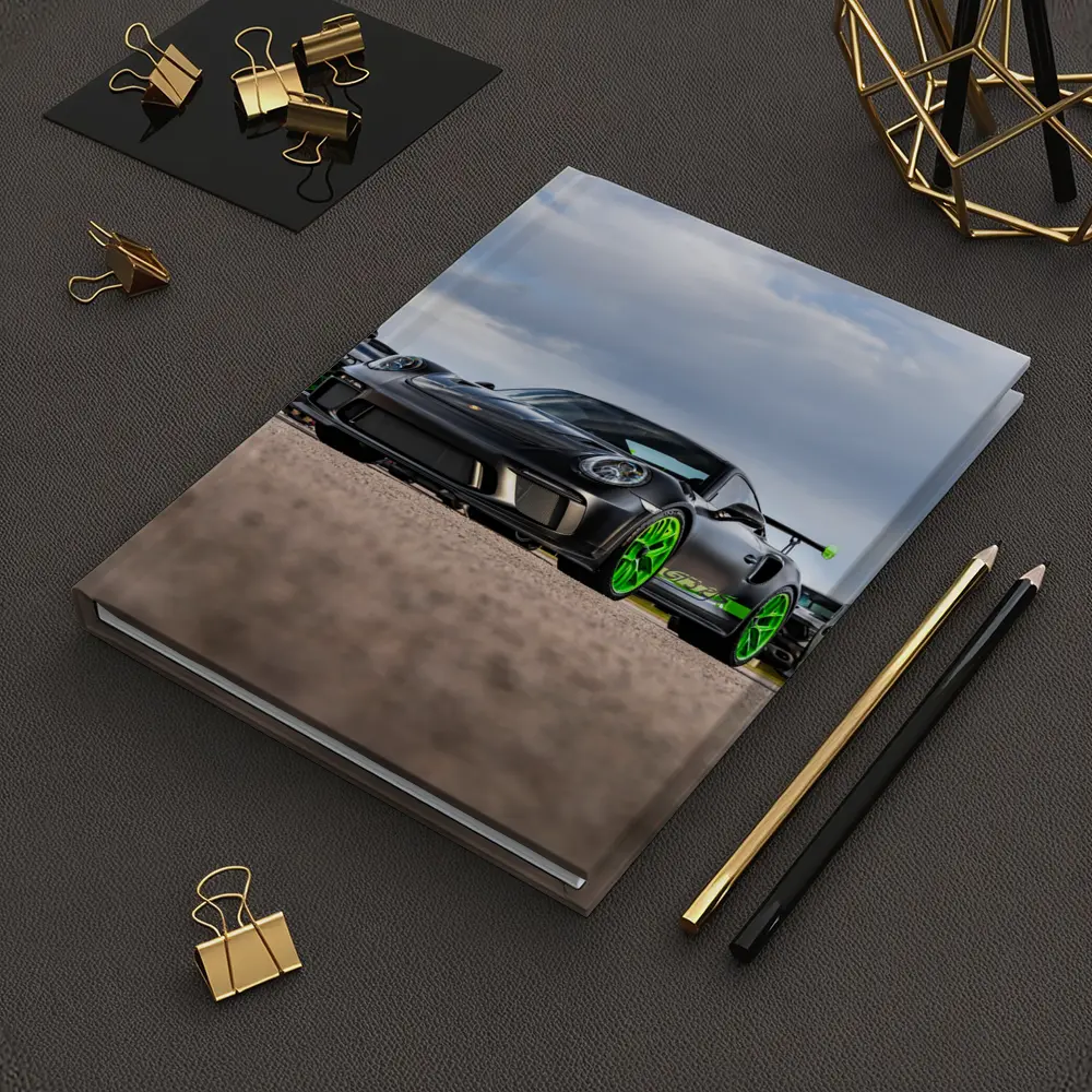 Porsche GT RS Black Green Track Day – Notebooks