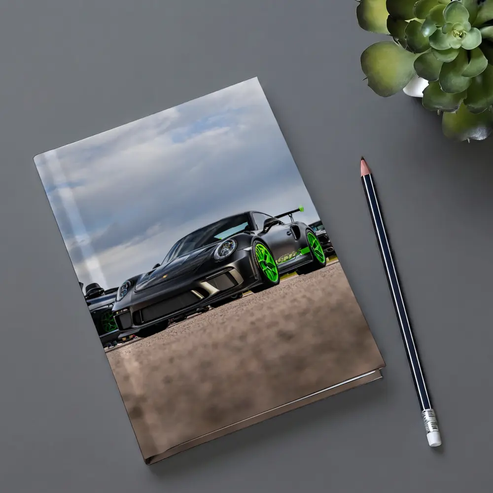 Porsche GT RS Black Green Track Day – Notebooks