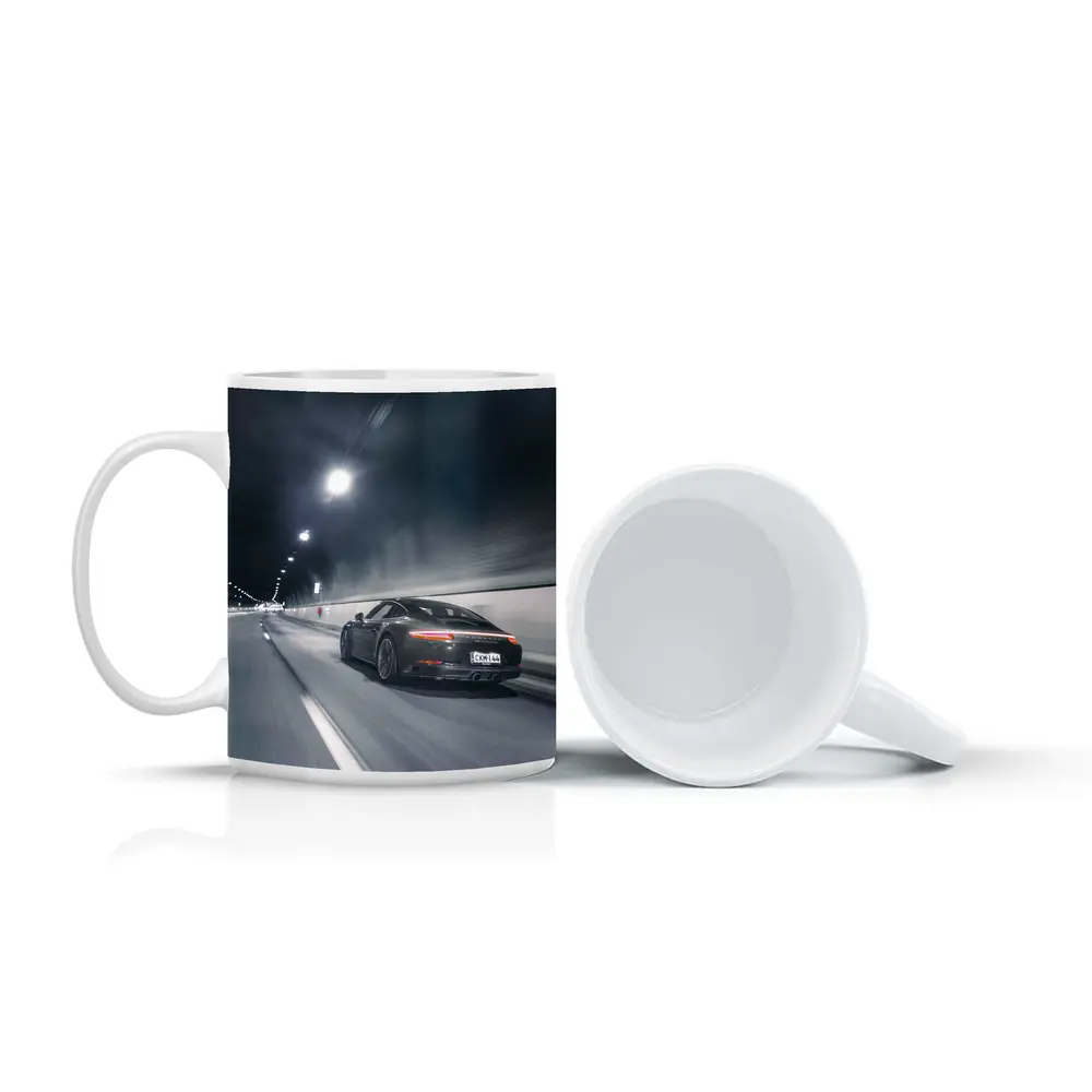 Porsche 911 Dark Tunnel Speed Shot – Mugs