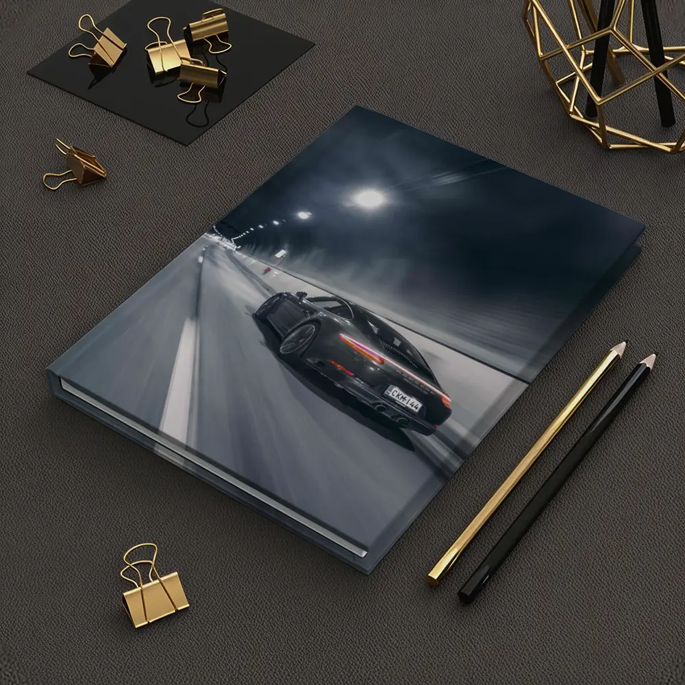 Porsche 911 Dark Tunnel Speed Shot – Notebooks