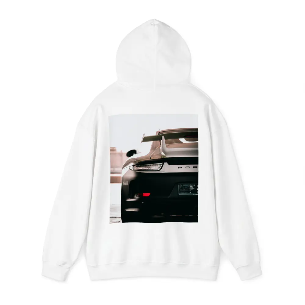 Porsche 911 Rear View Dark Garage – Hoodies